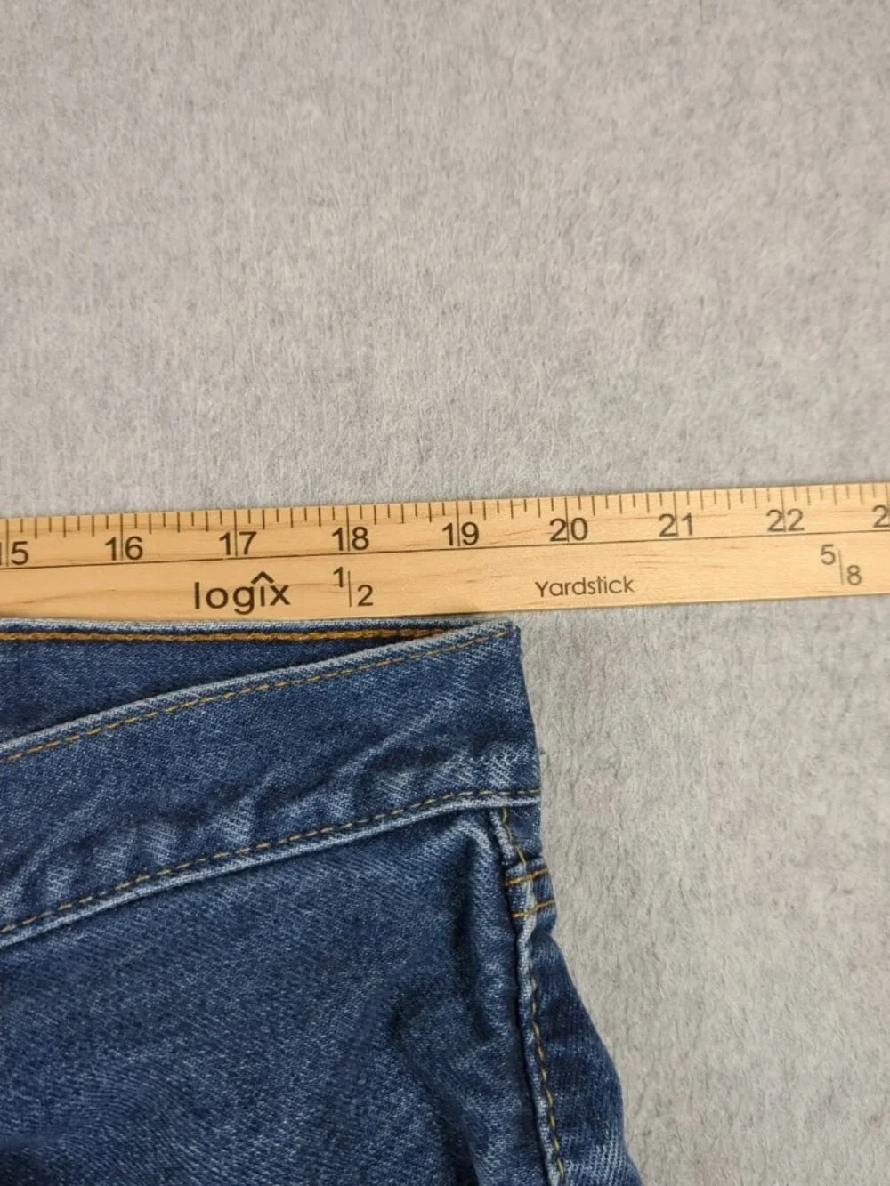 Levi's 505 Jeans Men's 40x32 (Actual 38x31) Blue Denim Regular Straight Fit